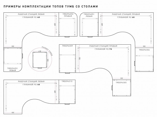 Мебель для персонала TREND Мебель для персонала TREND