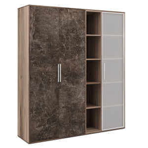 Шкаф высокий 3 створки, с нишей Pointex BTN36152542